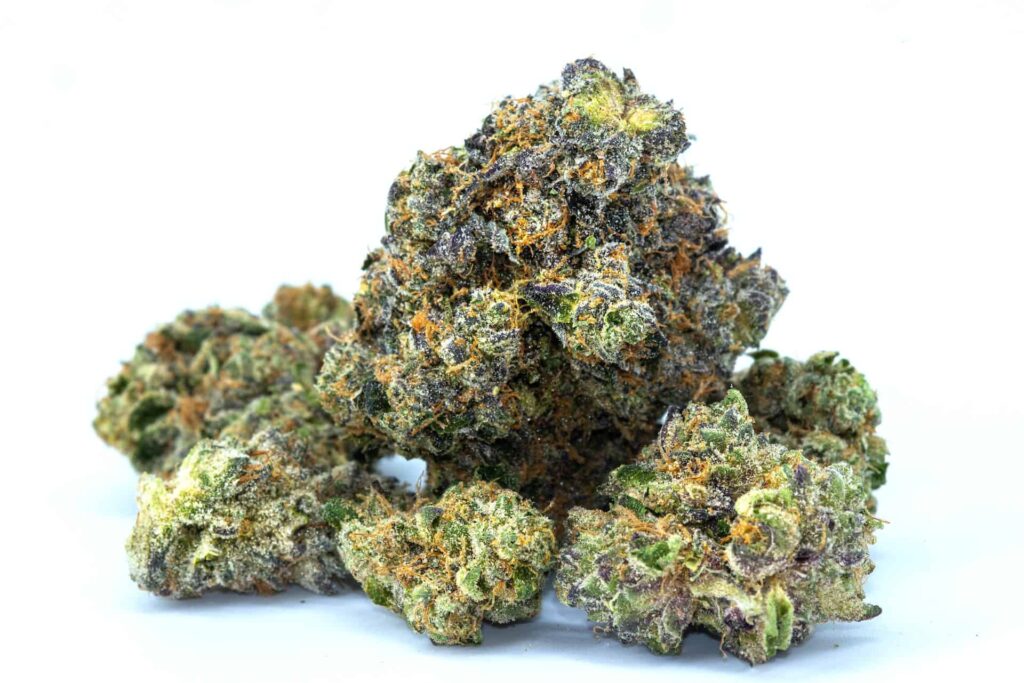 Several buds of marijuana