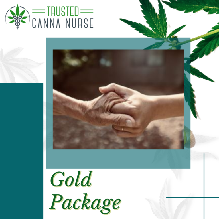 Gold cannabis nurse consultation package