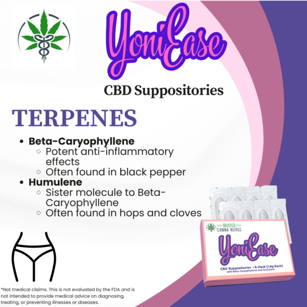 Whole Plant CBD Suppositories | YoniEase - Image 4