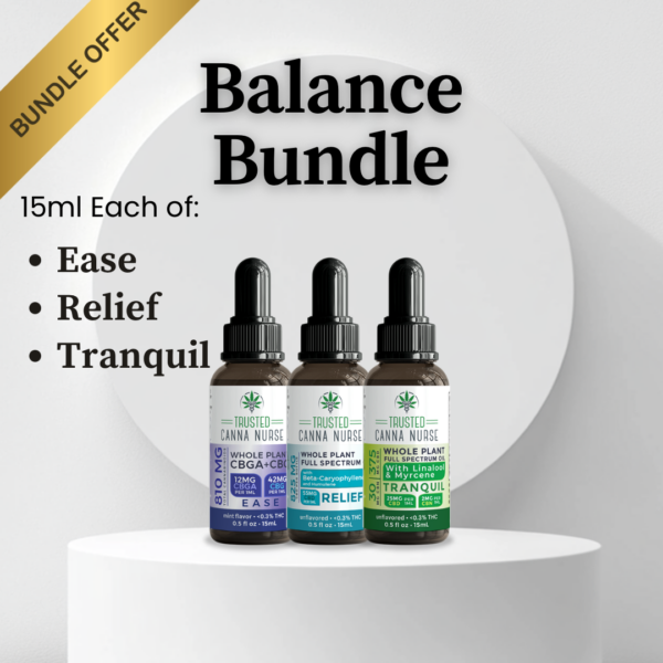 Balance Bundle | CBD Oil Trio